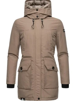 Navahoo Damen Winterjacke - Blizzardstorm in taupe
