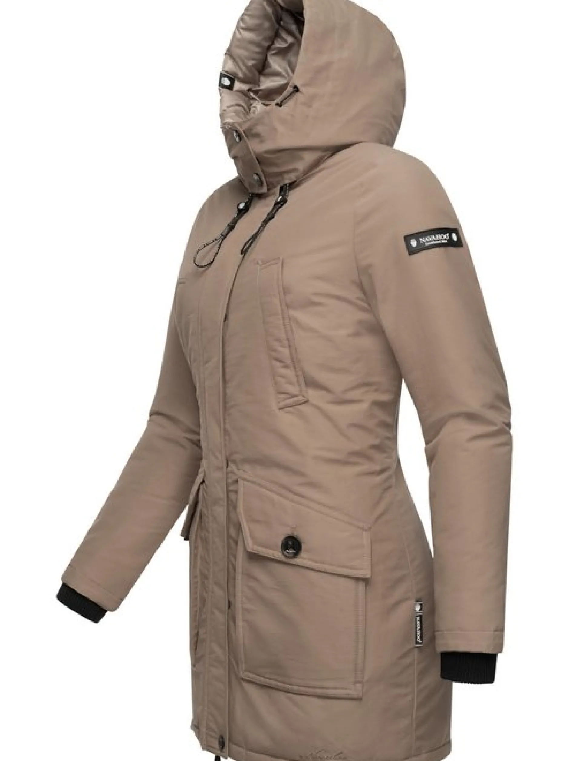 Navahoo Damen Winterjacke - Blizzardstorm in taupe