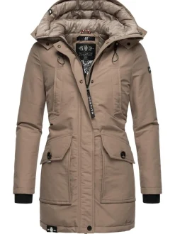 Navahoo Damen Winterjacke - Blizzardstorm in taupe