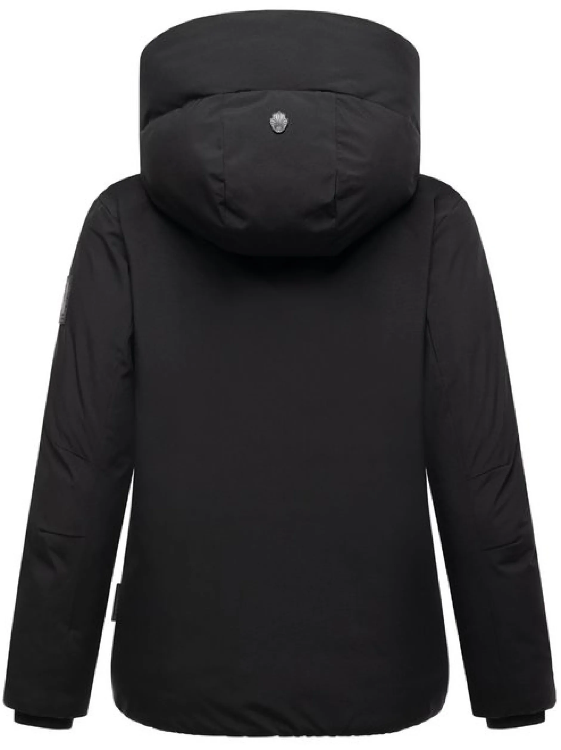 Navahoo Damen Winterjacke - Blütenlicht 14 in schwarz