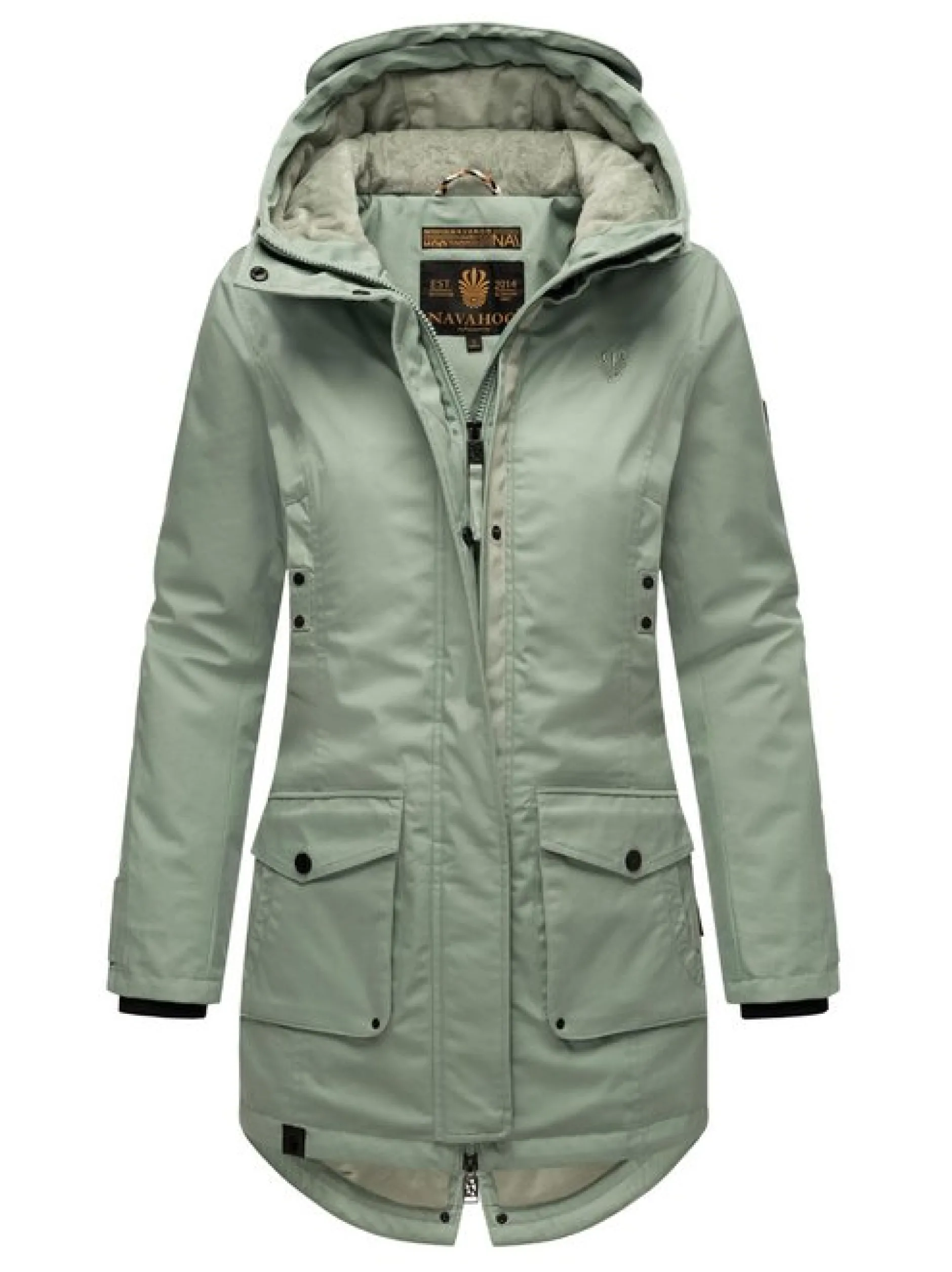 Navahoo Damen Winterjacke - Brinjaa in mint