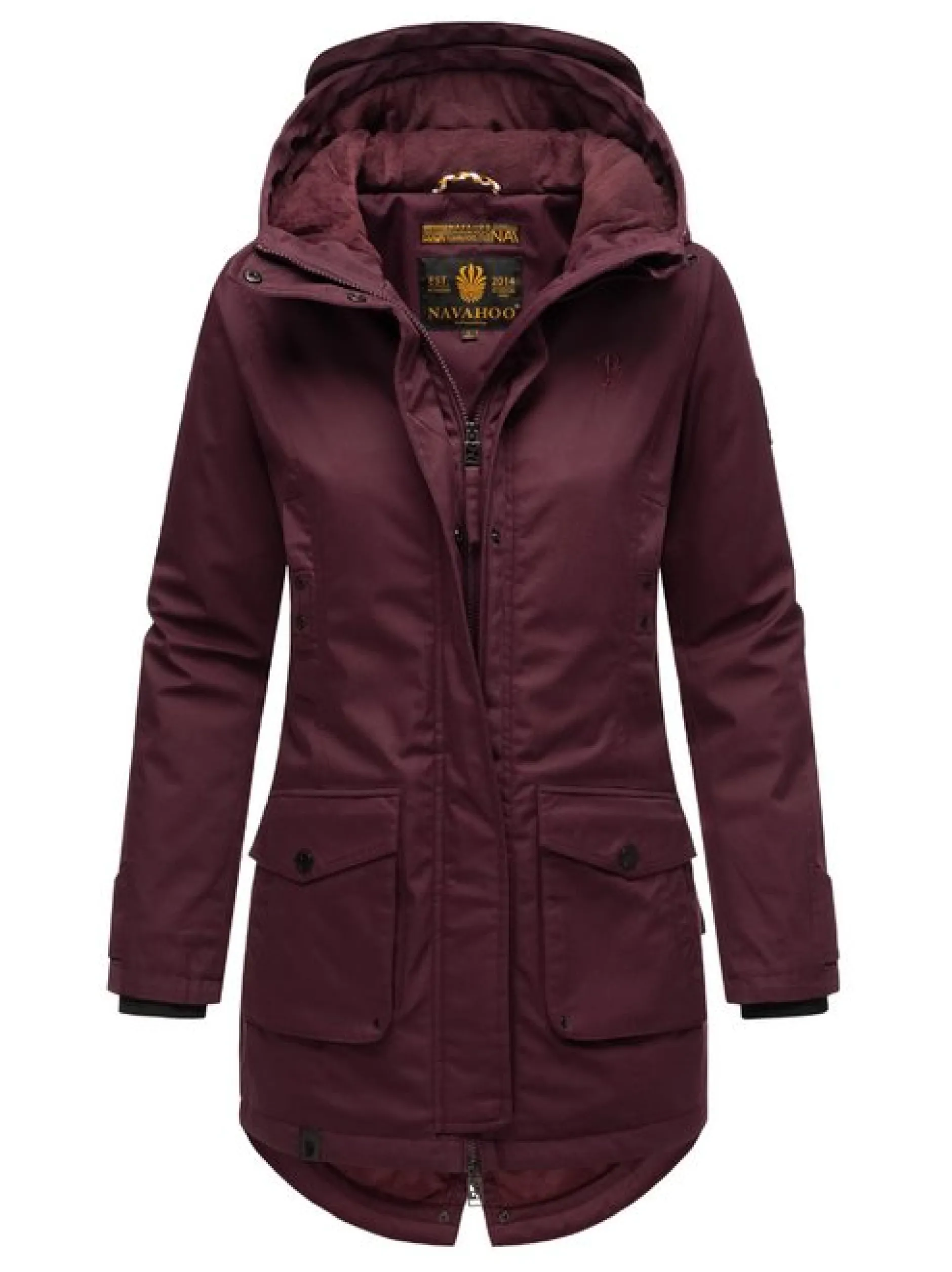 Navahoo Damen Winterjacke - Brinjaa in lila