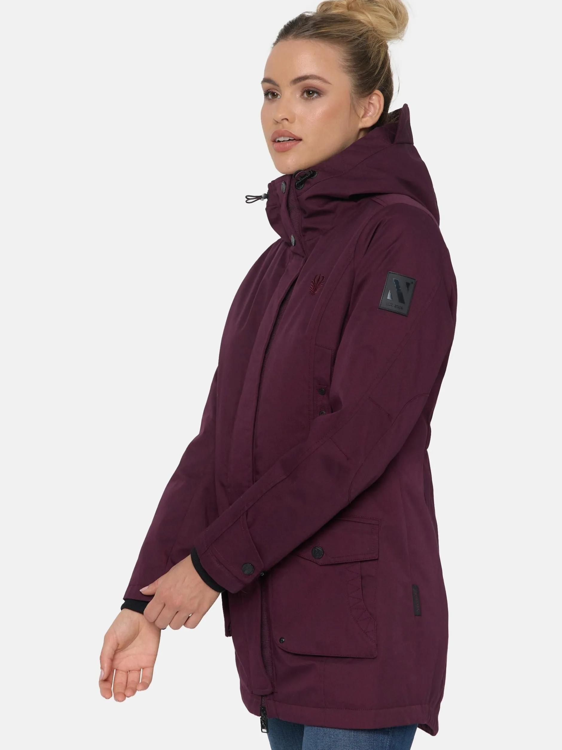 Navahoo Damen Winterjacke - Brinjaa in lila