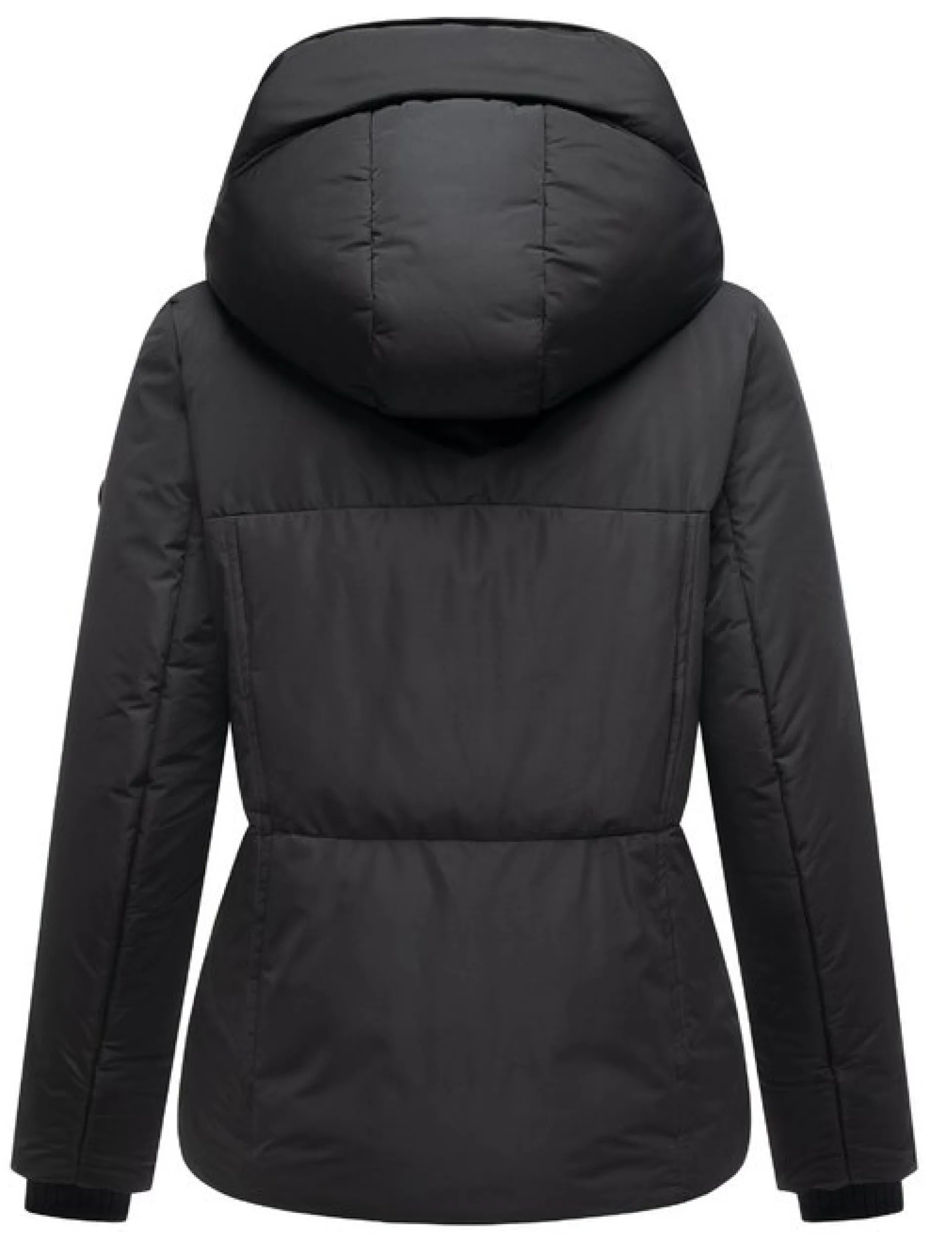 Navahoo Damen Winterjacke - Flüsterfee 14 in schwarz