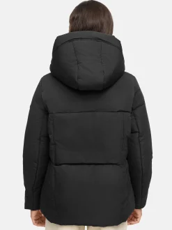 Navahoo Damen Winterjacke - Flüsterfee 14 in schwarz
