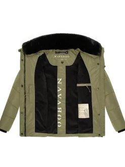 Navahoo Damen Winterjacke - Frostii XIV in oliv