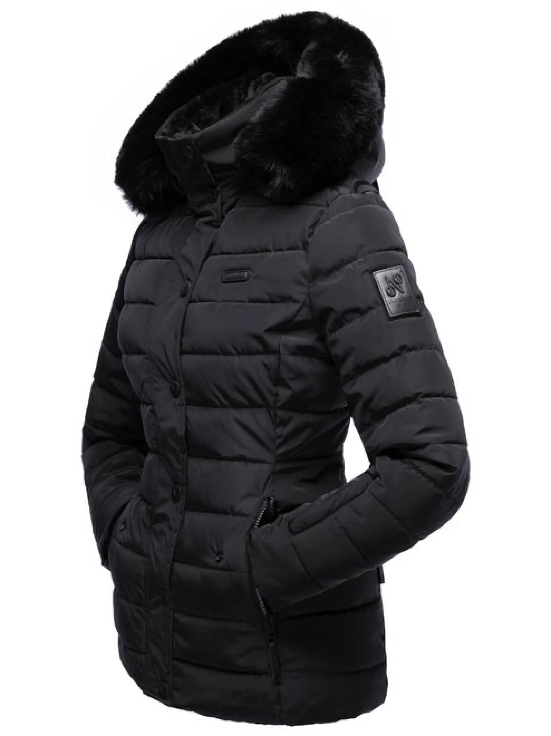 Navahoo Damen Winterjacke - Milianaa in schwarz