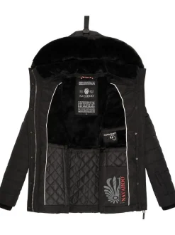 Navahoo Damen Winterjacke - Milianaa in schwarz