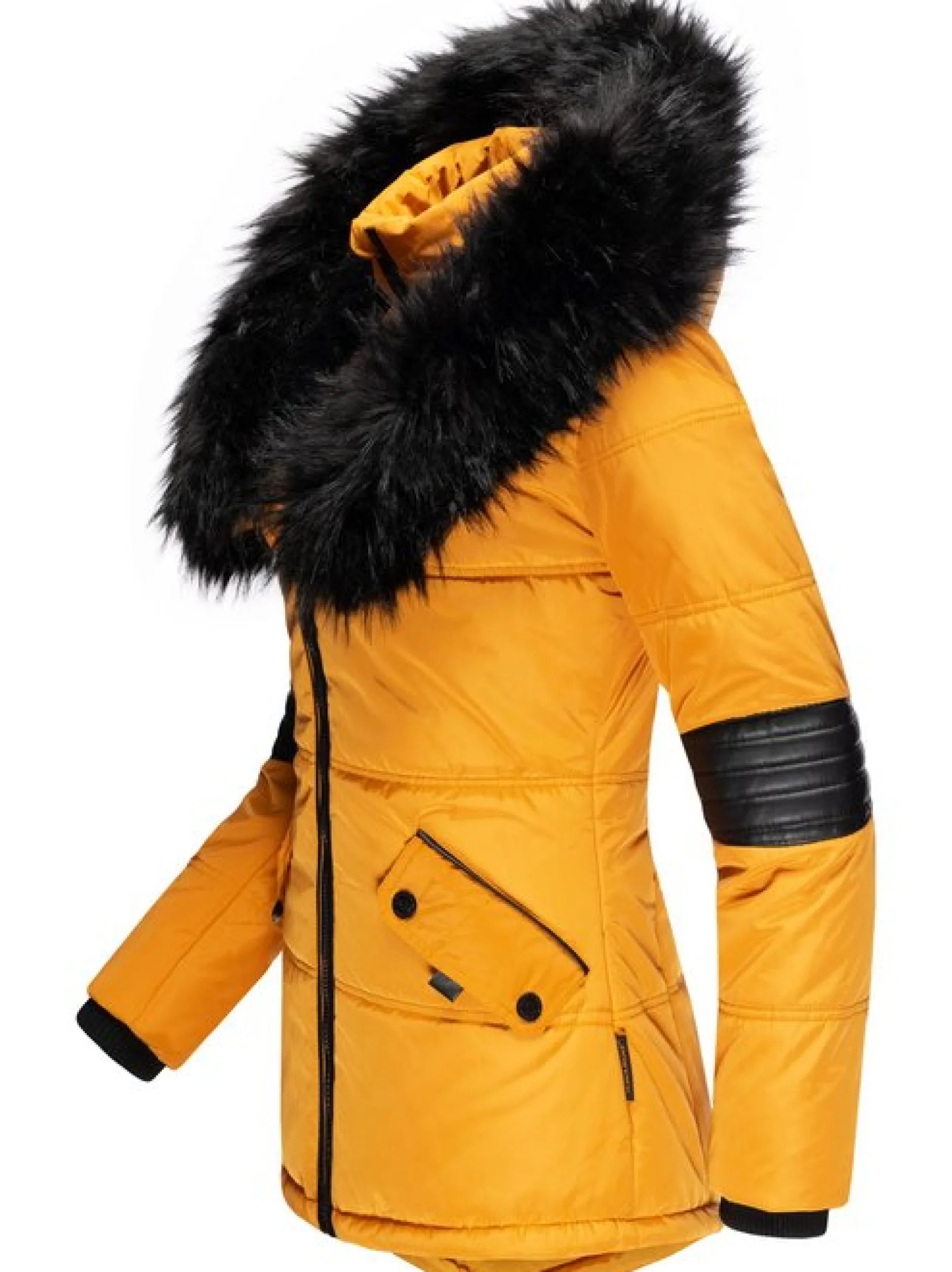 Navahoo Damen Winterjacke - Nirvana in gelb
