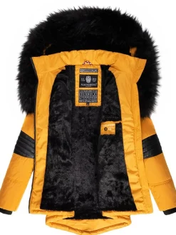 Navahoo Damen Winterjacke - Nirvana in gelb