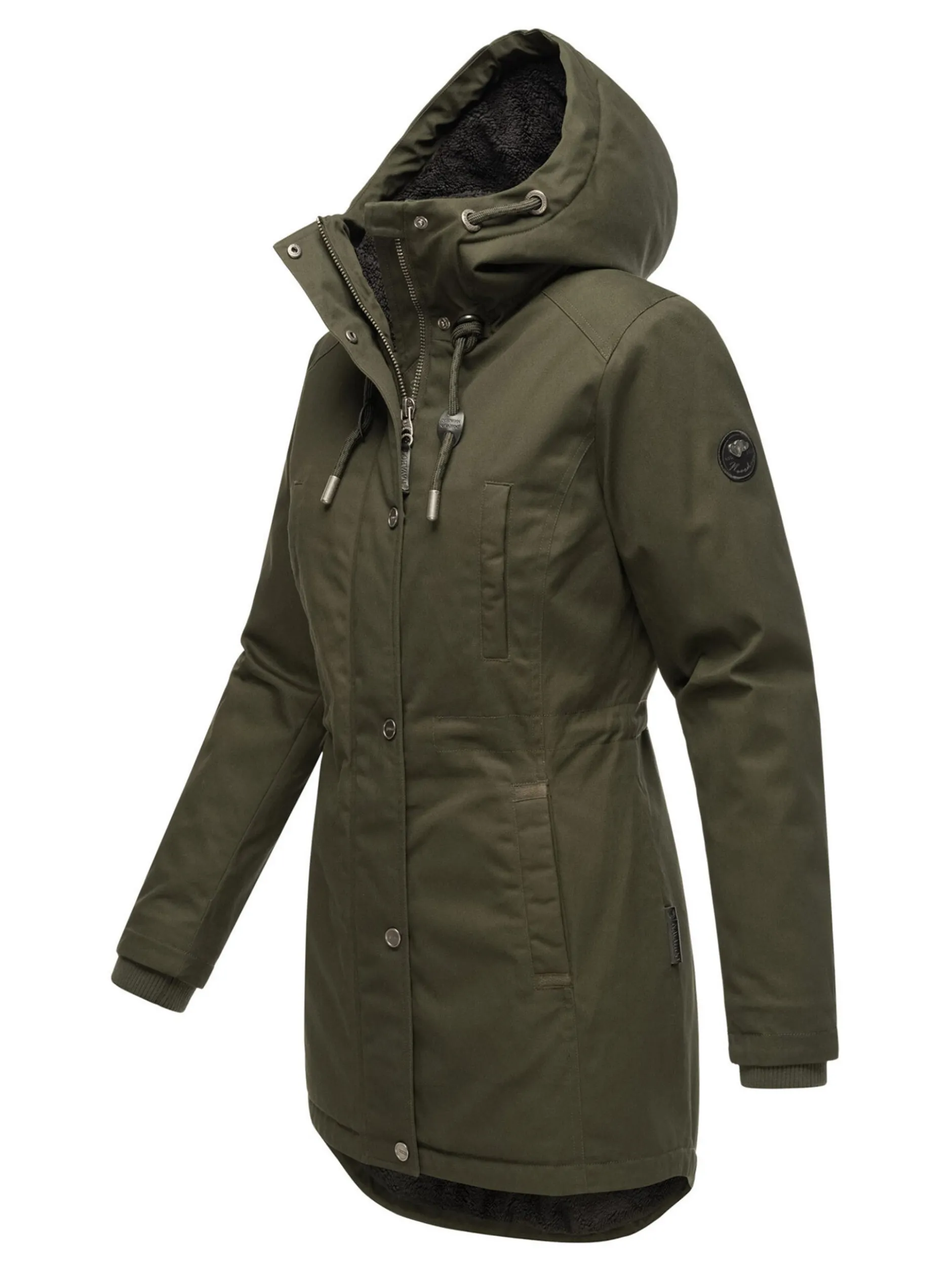 Navahoo Damen Winterjacke - Winterfunke in oliv