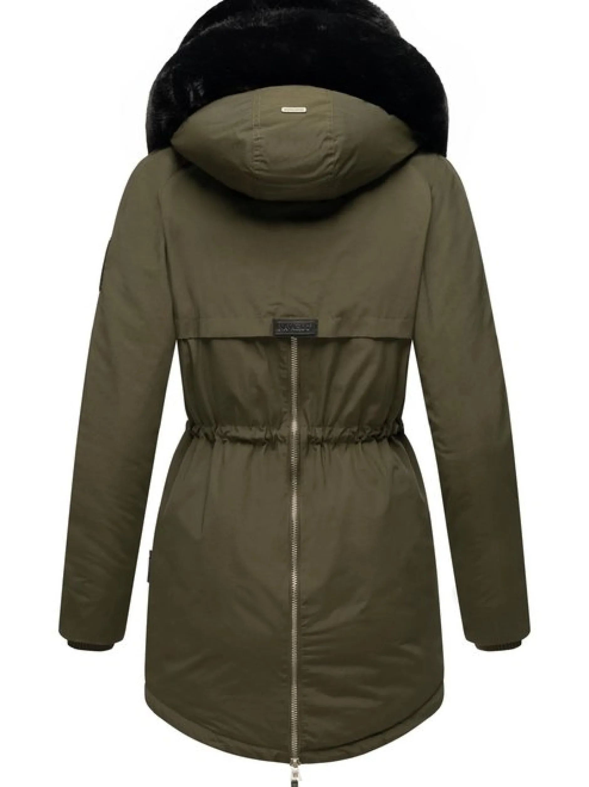 Navahoo Damen Wintermantel - Sweety Deluxe in oliv