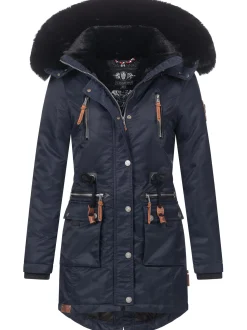 Navahoo Winterjacke - Mangala Pri in blau
