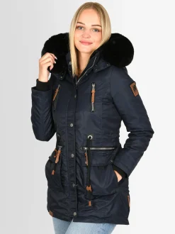 Navahoo Winterjacke - Mangala Pri in blau