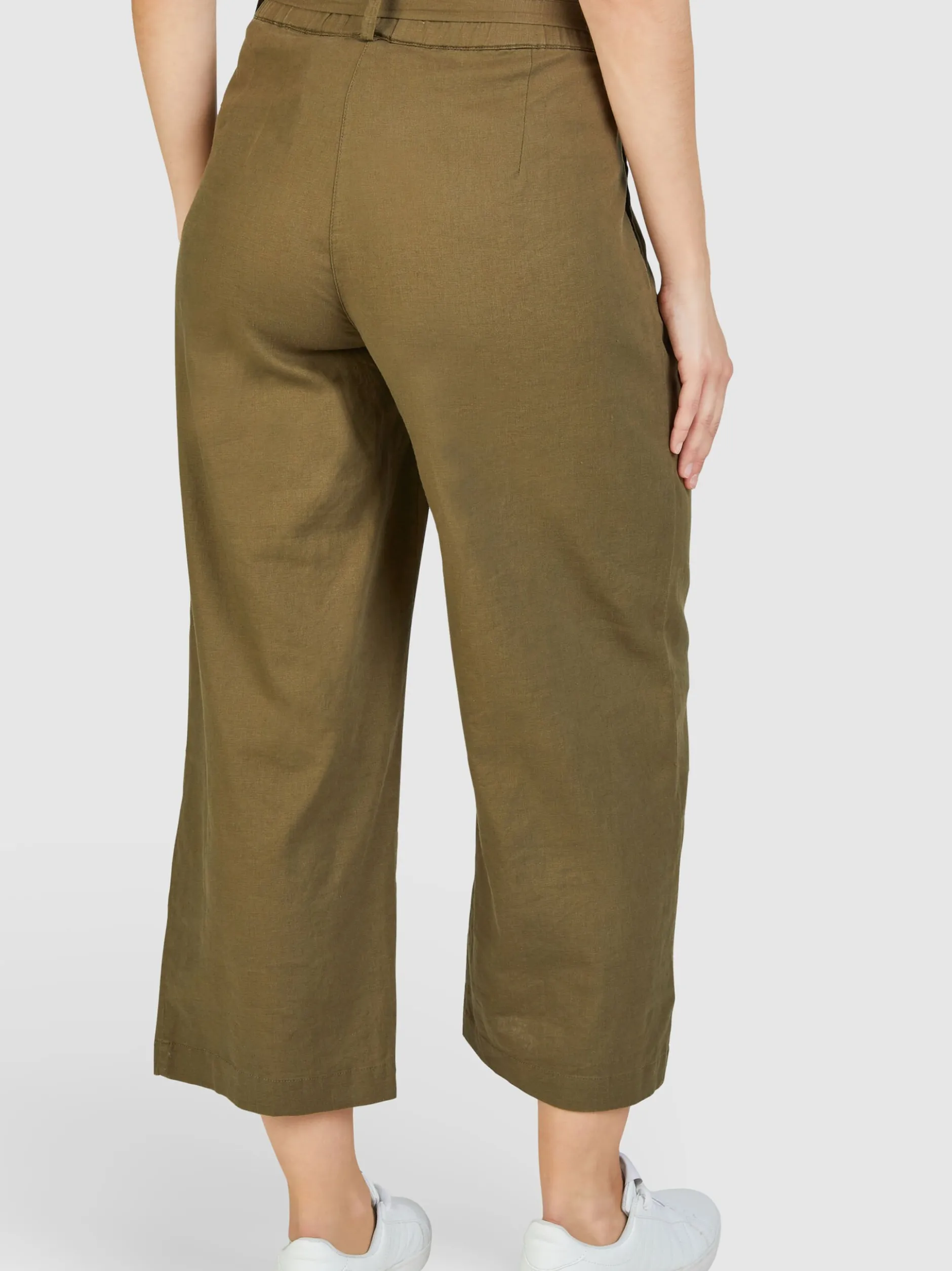 Navigazione Damen Hose in oliv - Länge: lang