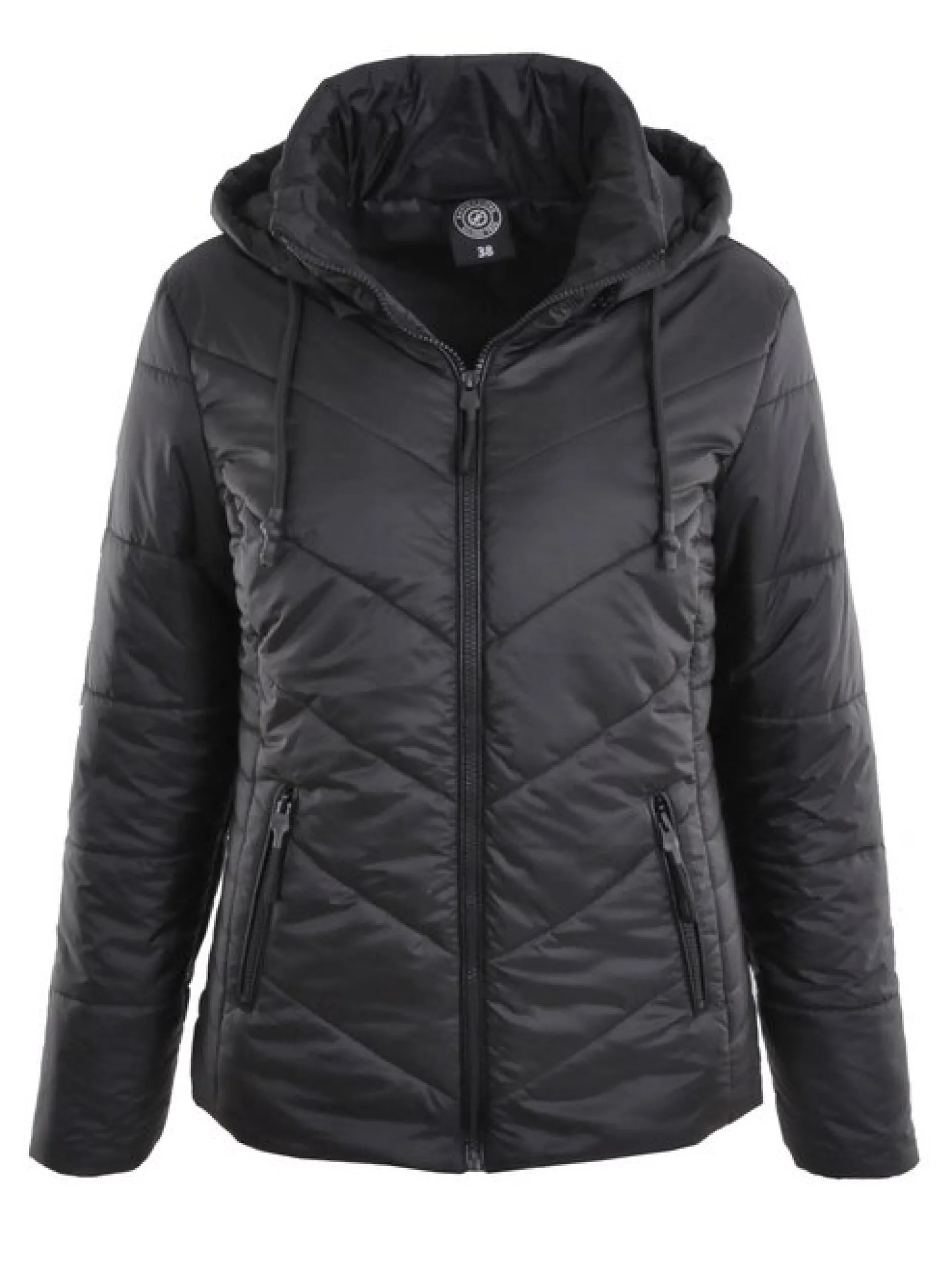 Navigazione Damen Jacke in schwarz