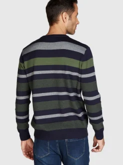 Navigazione Herren Pullover in grün - Ärmel: langarm