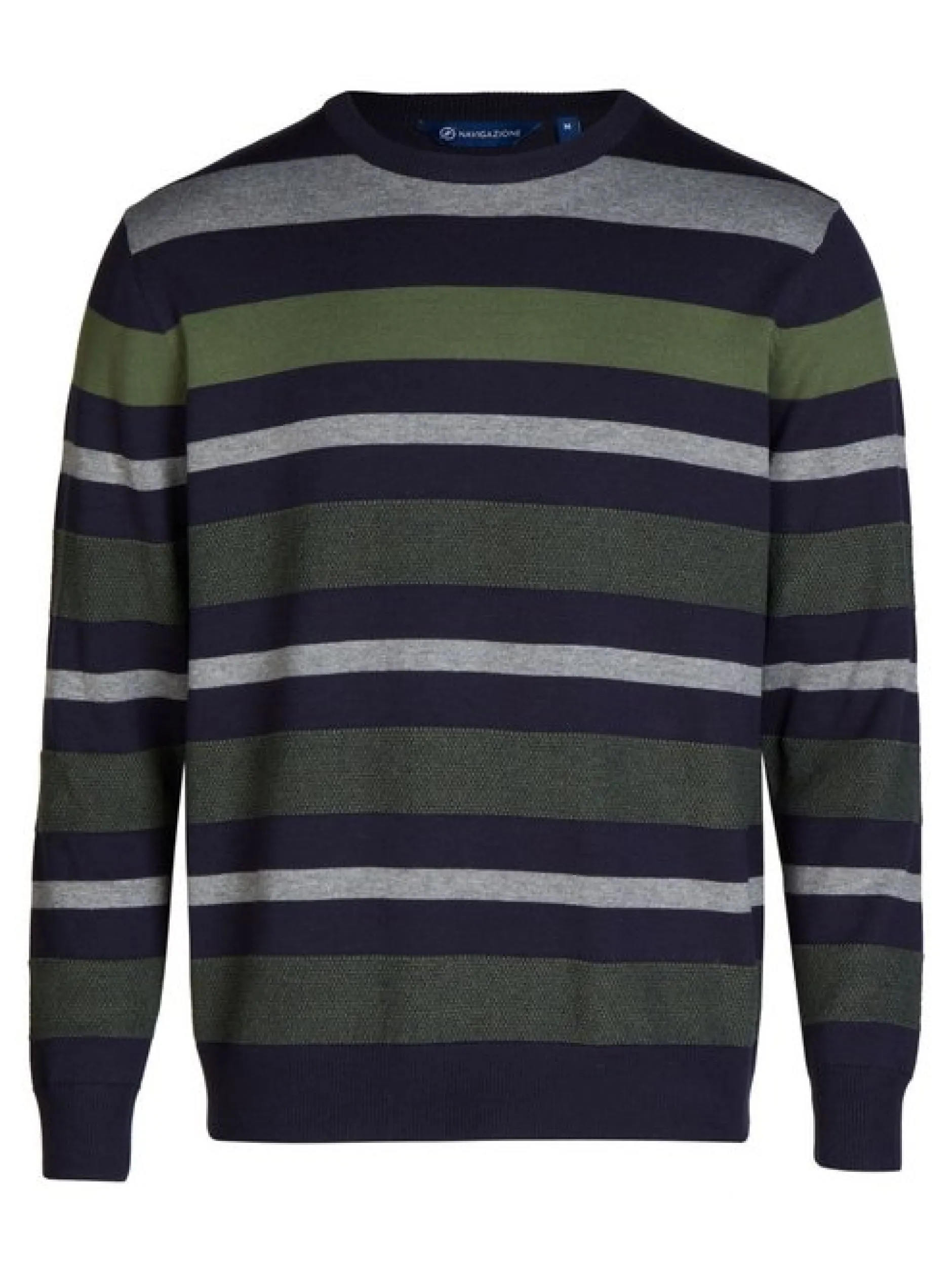 Navigazione Herren Pullover in grün - Ärmel: langarm