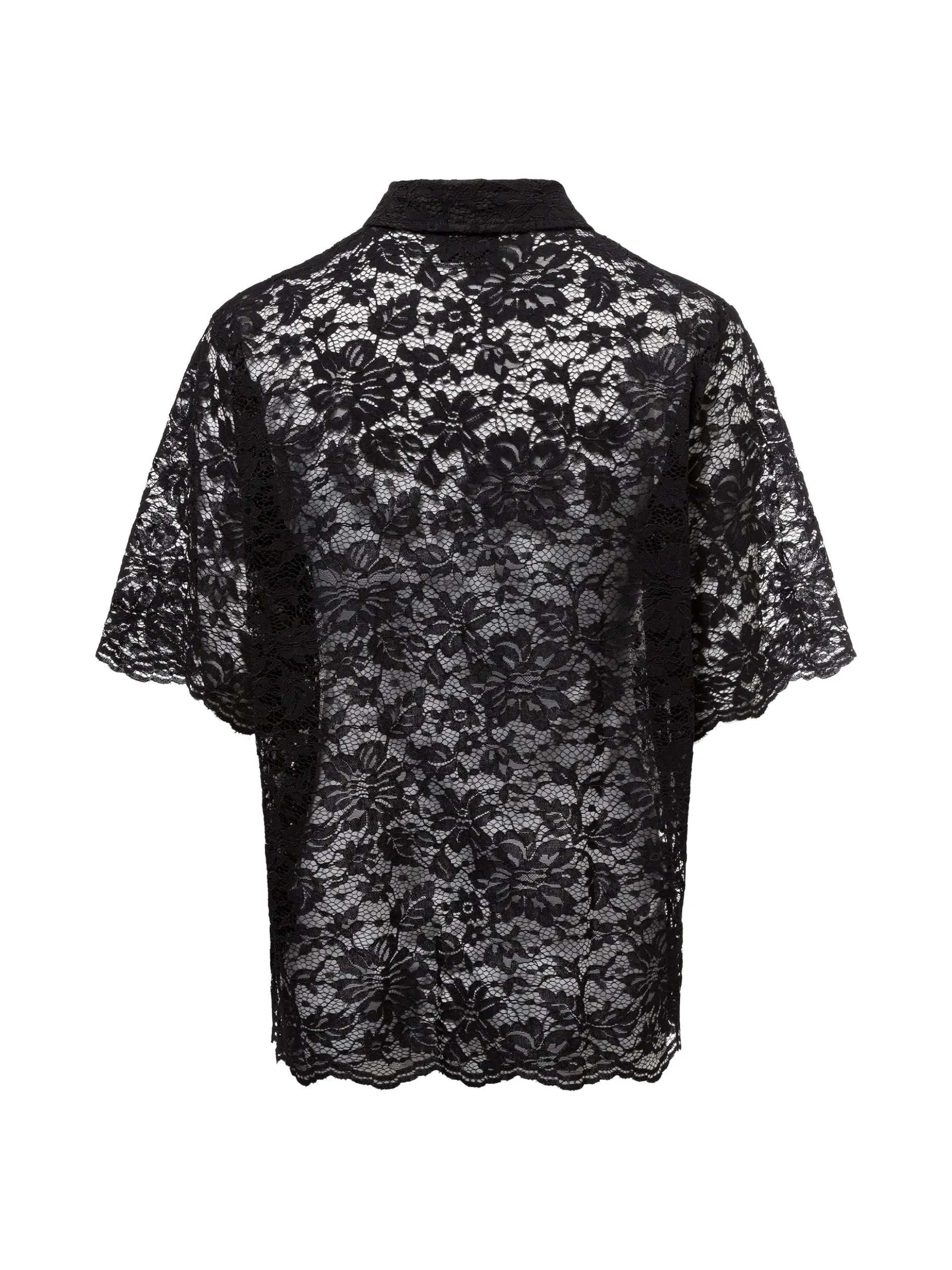 Neo Noir Damen Bluse - Lamari Lace in schwarz