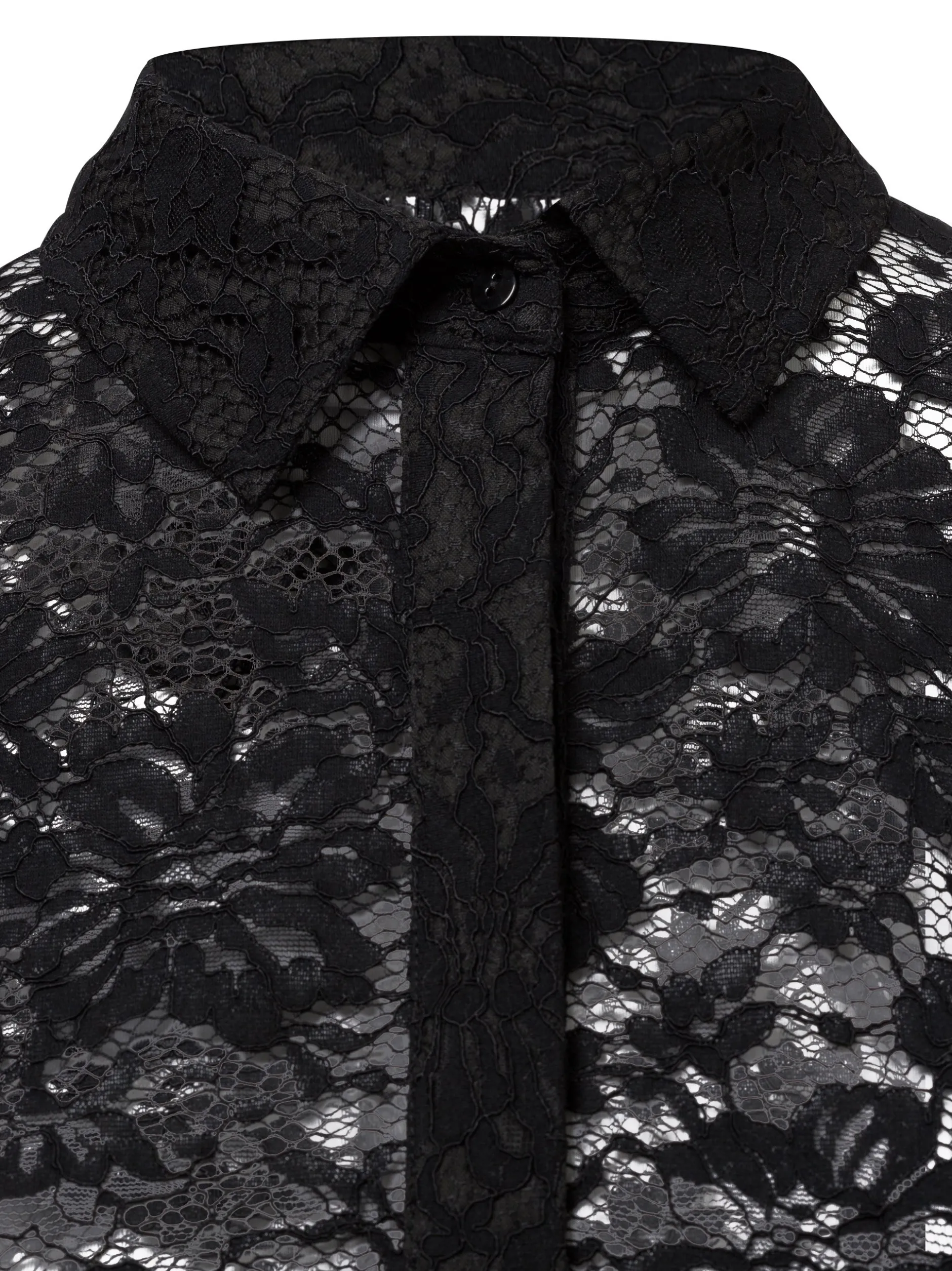 Neo Noir Damen Bluse - Lamari Lace in schwarz