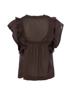 Neo Noir Damen Blusentop - Jayla in schoko