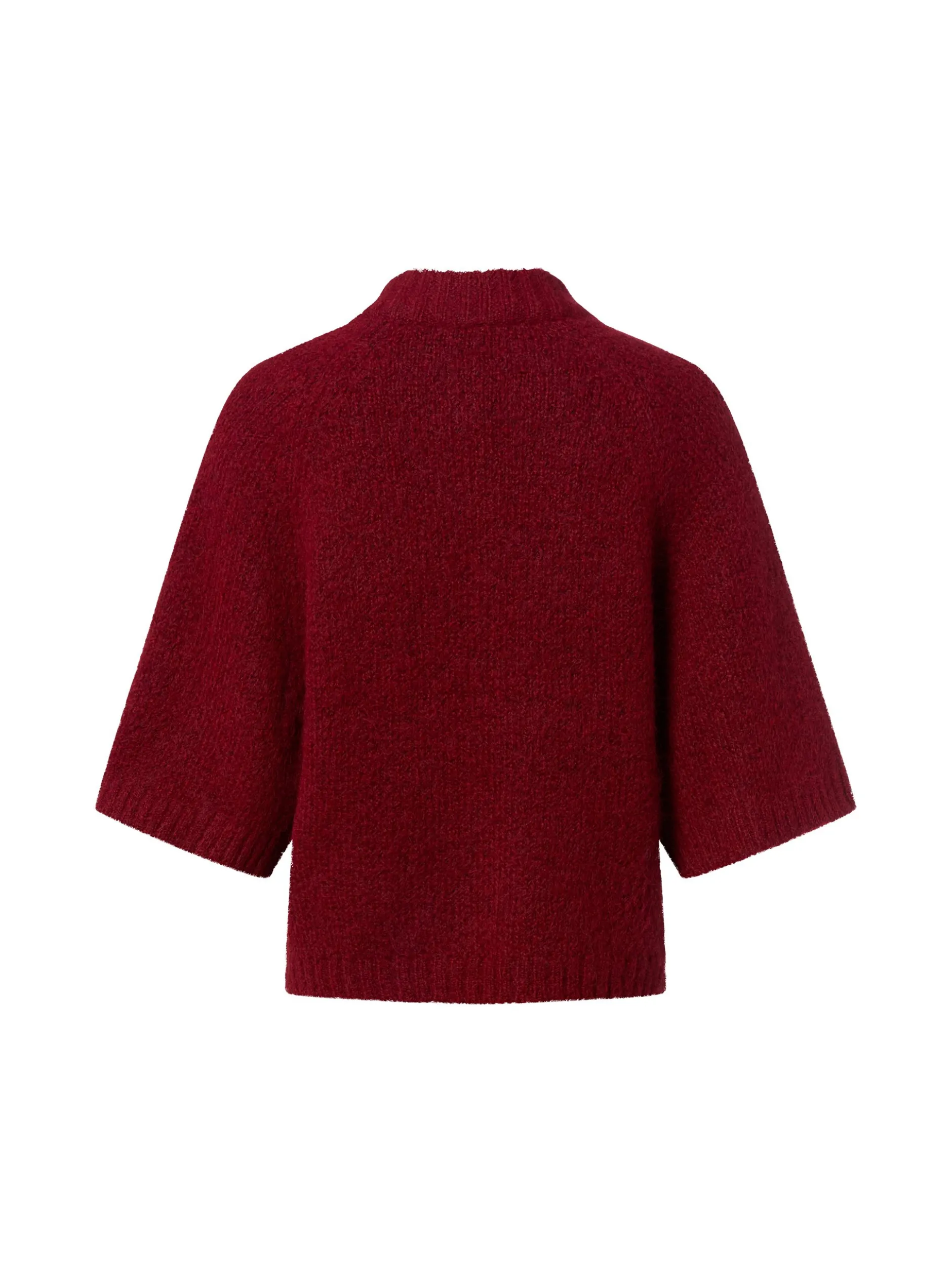 Neo Noir Damen Strickjacke - Benuta Fluffy in bordeaux