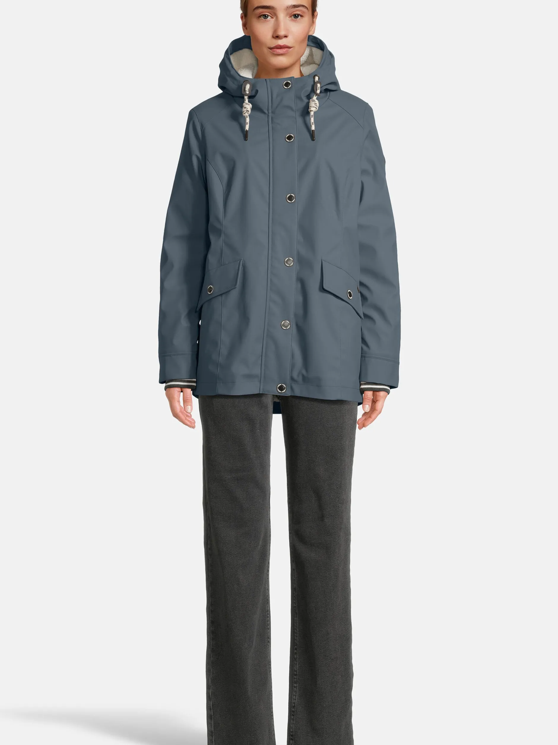 New View Damen Jacke - Lara in blau