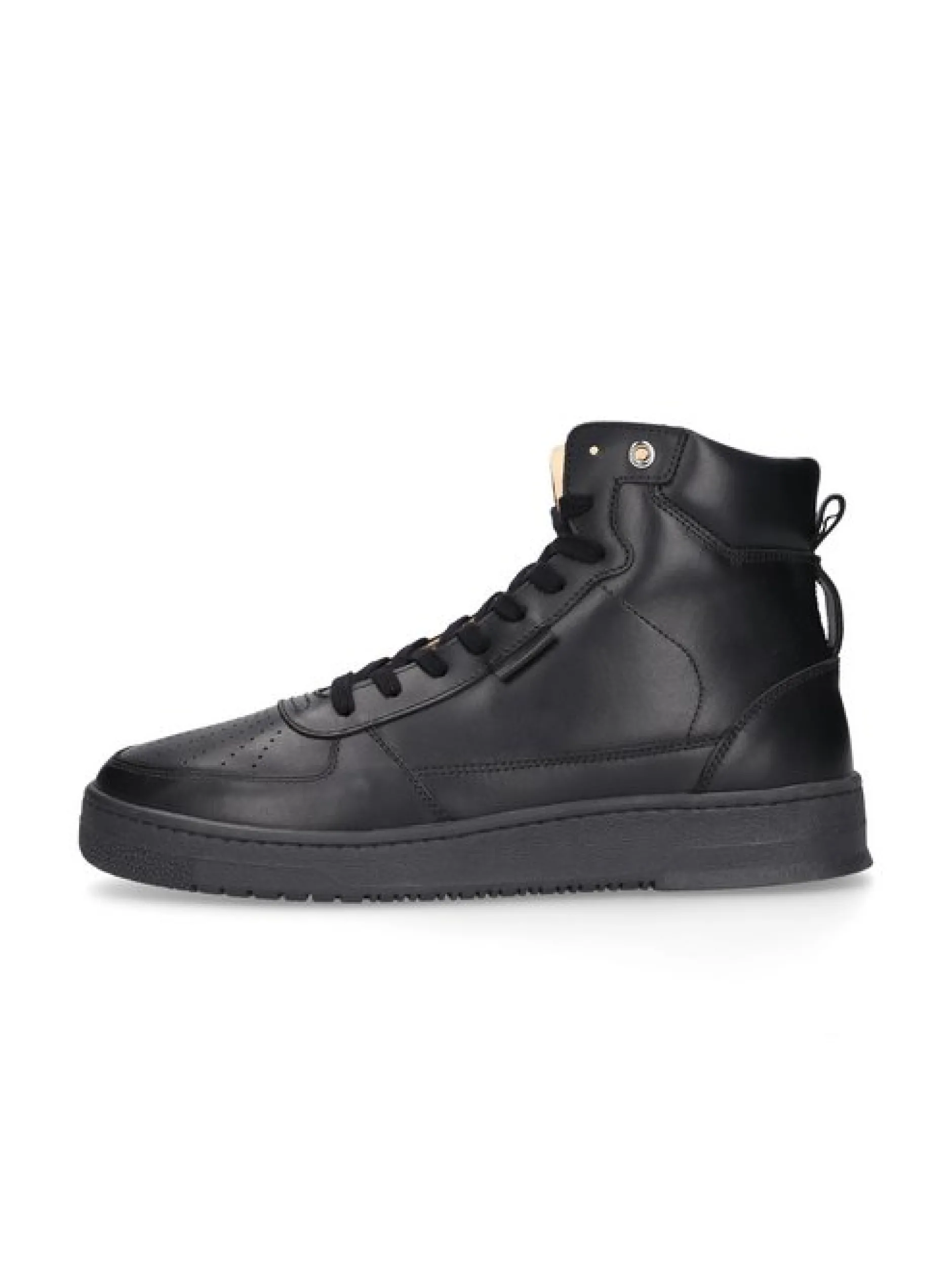 N91 Herren Sneaker – Bball Hi M AB in schwarz