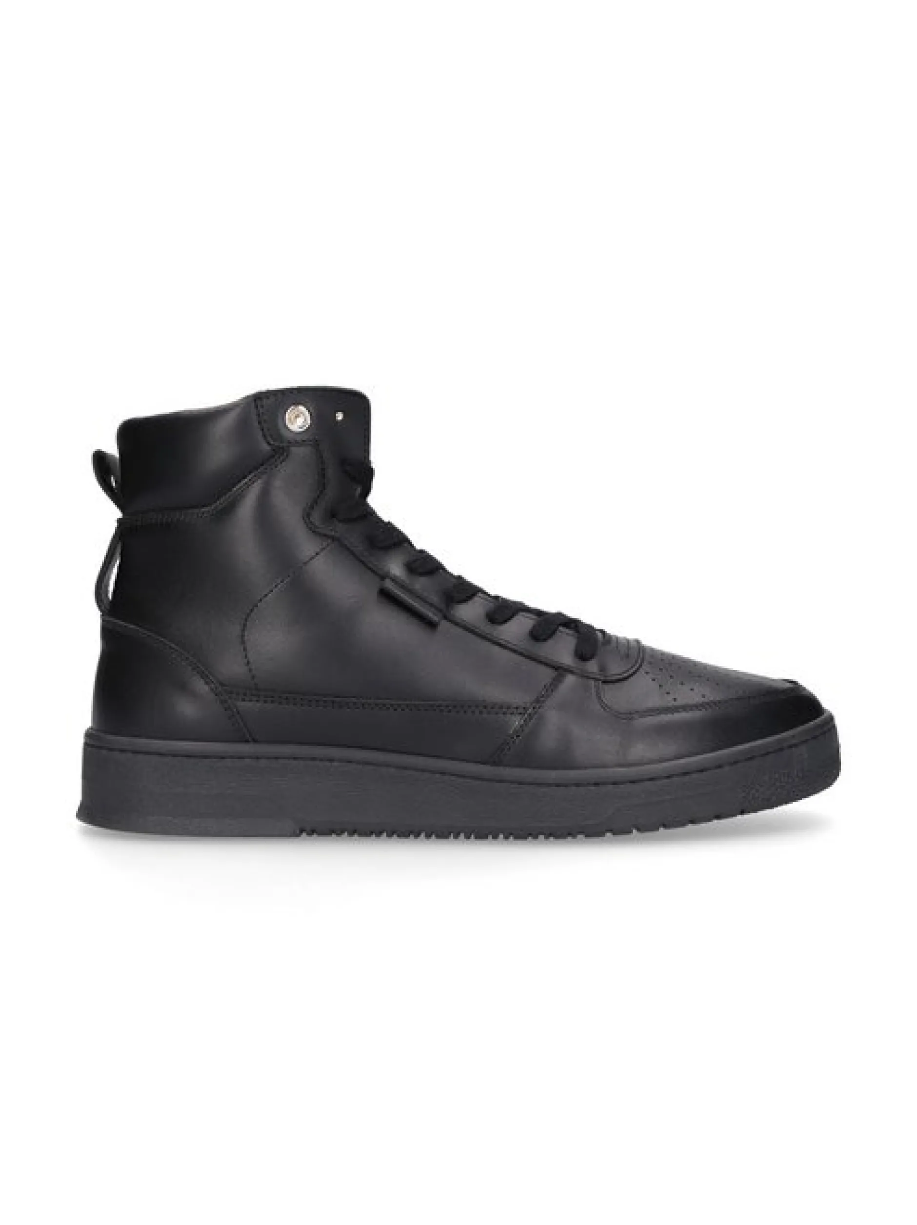 N91 Herren Sneaker – Bball Hi M AB in schwarz