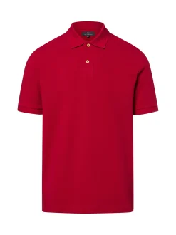 Nils Sundström Herren Poloshirt in bordeaux