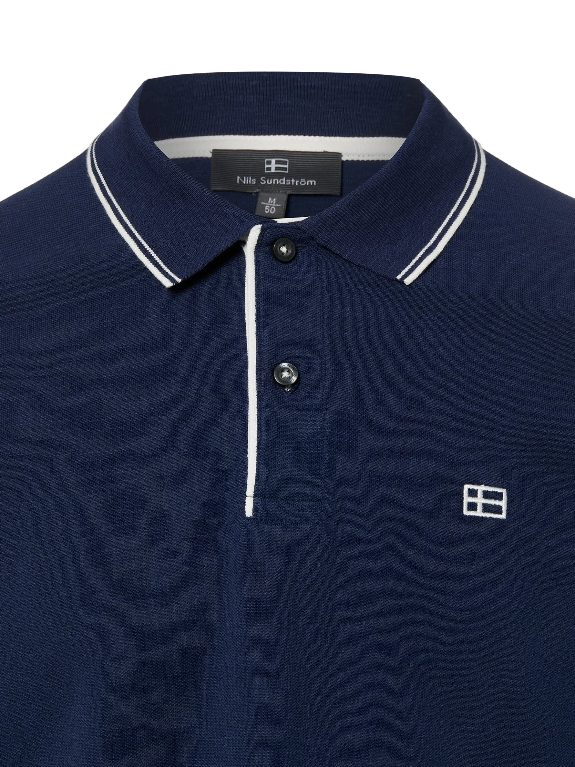 Nils Sundström Herren Poloshirt in marine
