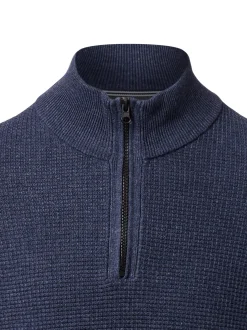 Nils Sundström Herren Strickpullover in blau