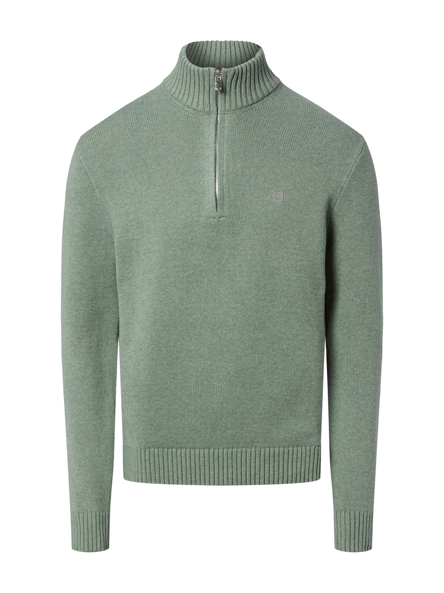 Nils Sundström Herren Strickpullover in mint