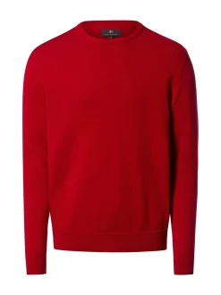 Nils Sundström Herren Strickpullover in rot
