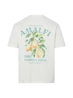 Nils Sundström Herren T-Shirt in blau weiß