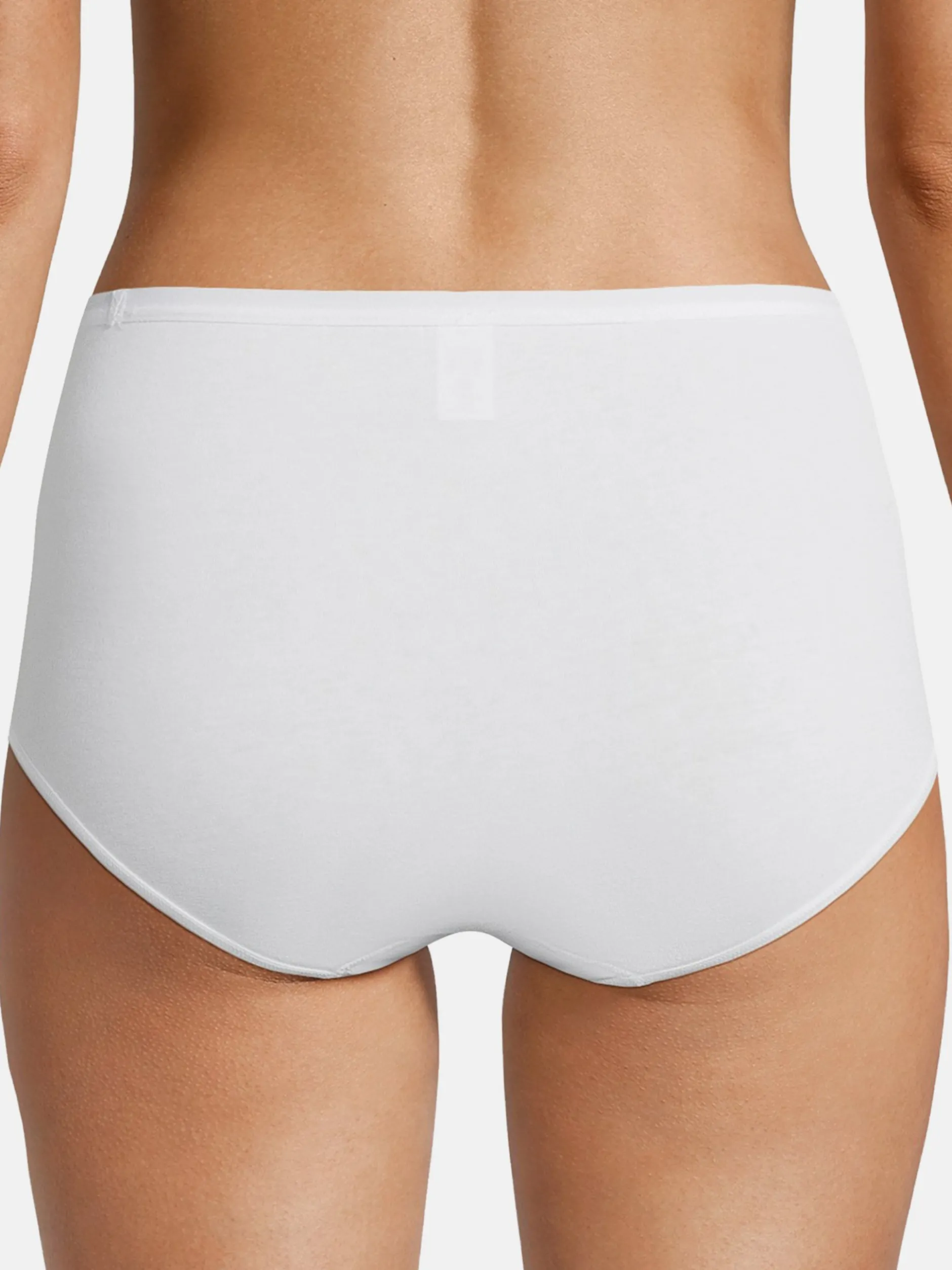 Nina von C. Damen Taillen Slip - 3er Pack Basic in weiß