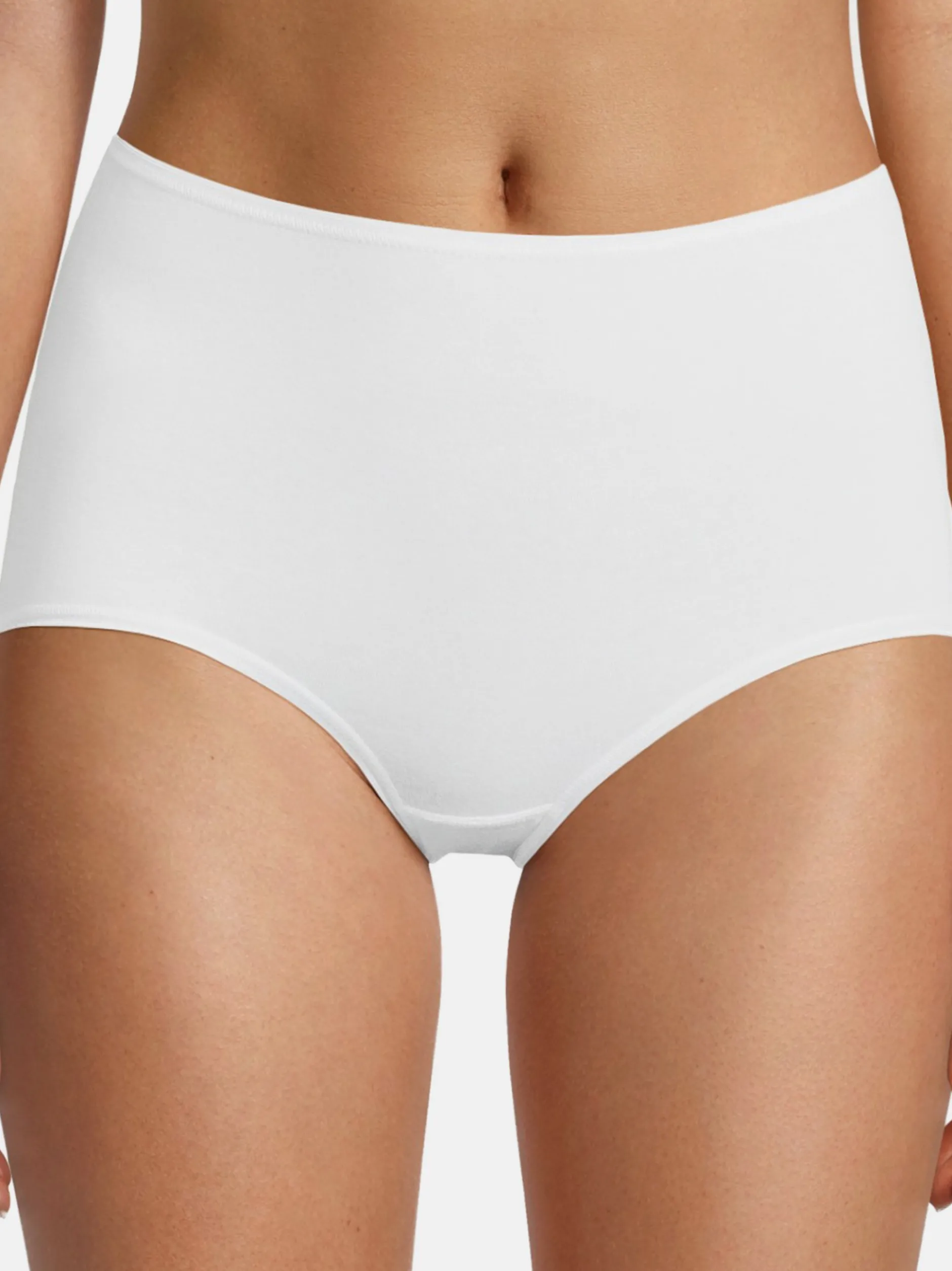 Nina von C. Damen Taillen Slip - 6er Pack Slipboutique in weiß