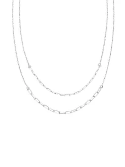 NOELANI Damen Halskette in silber