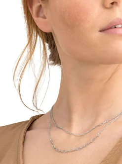 NOELANI Damen Halskette in silber