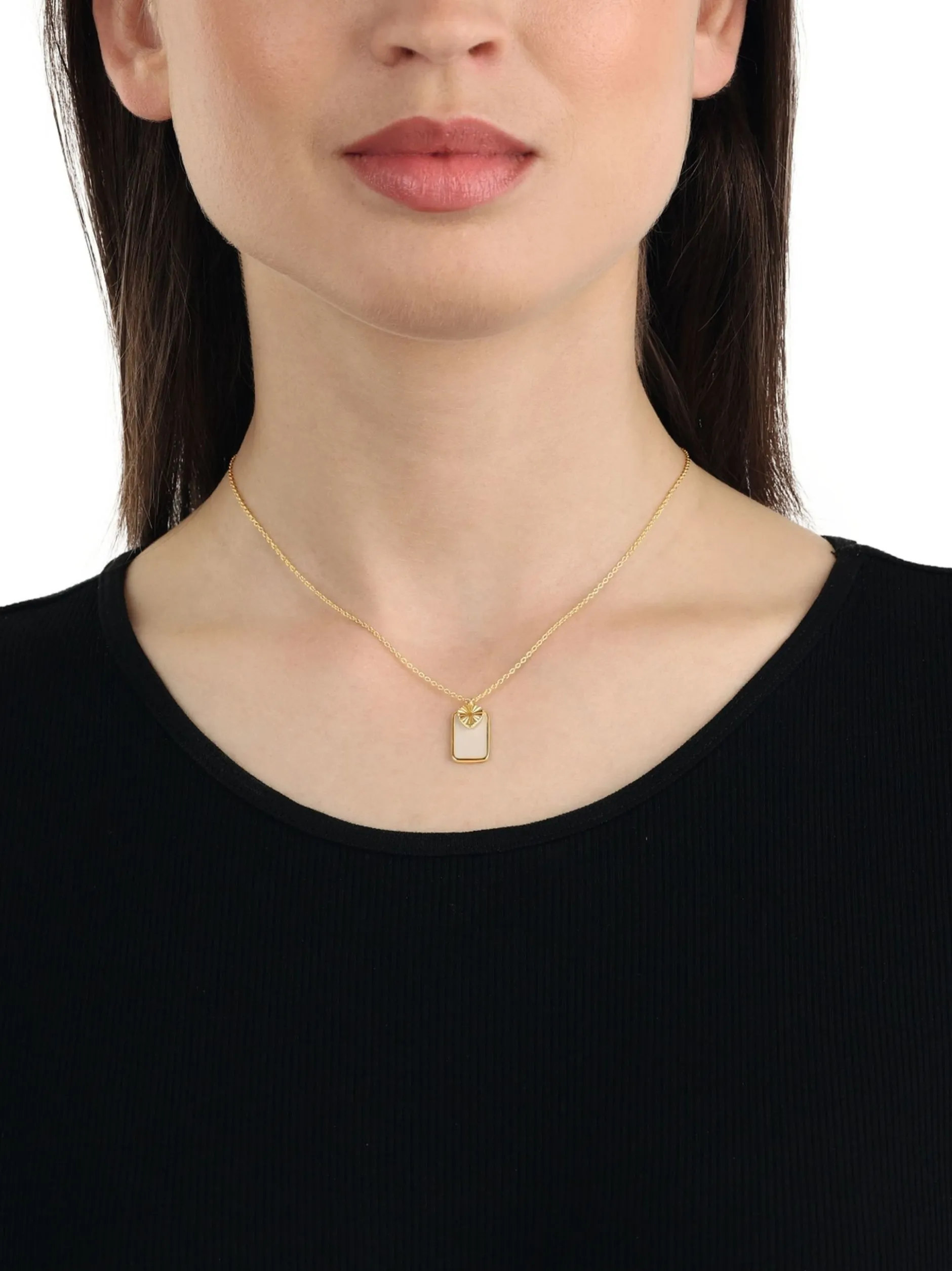 NOELANI Damen Kette mit Anhänger in gold