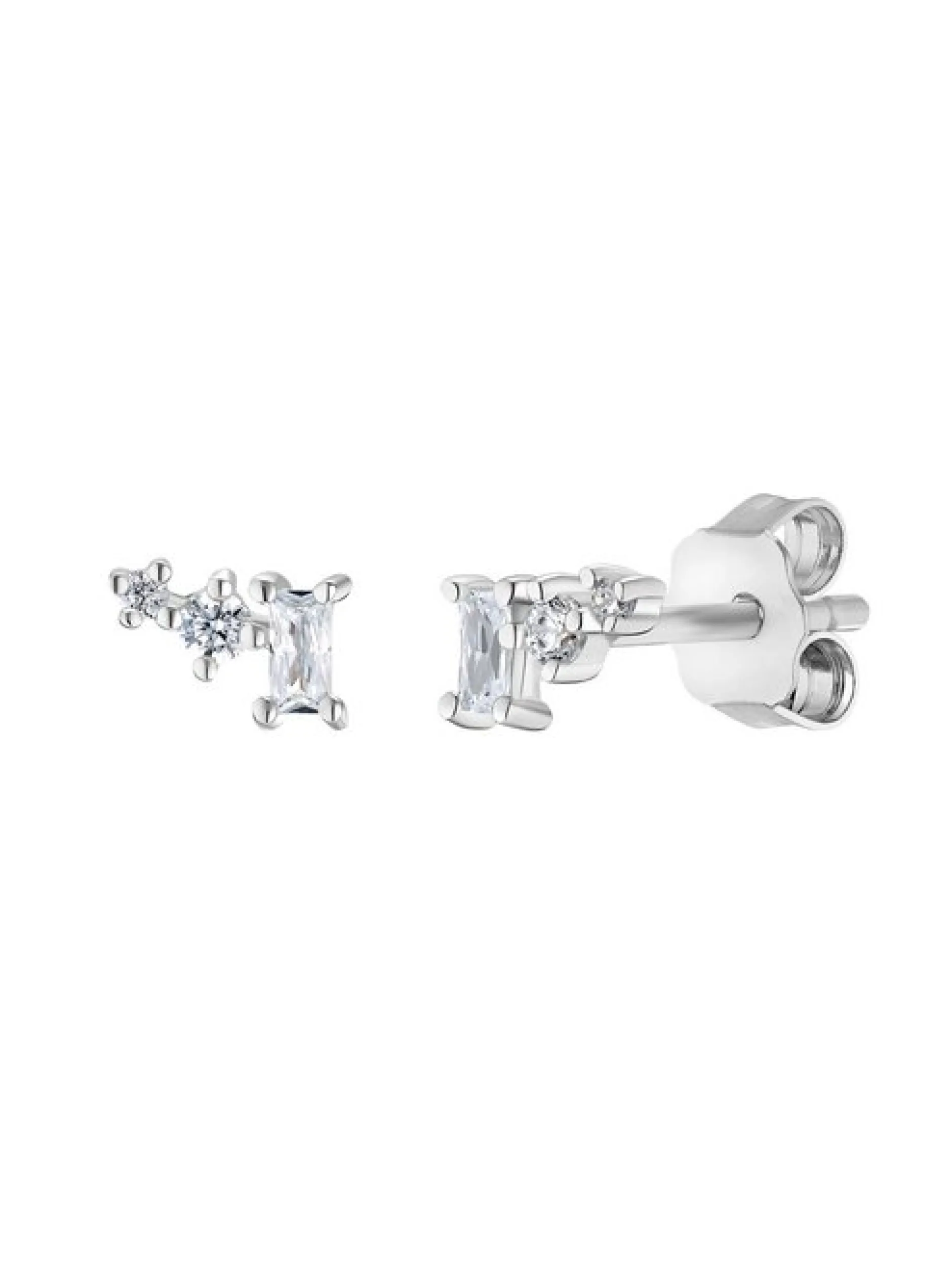 NOELANI Damen Ohrstecker in silber