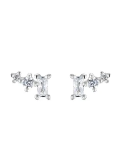 NOELANI Damen Ohrstecker in silber