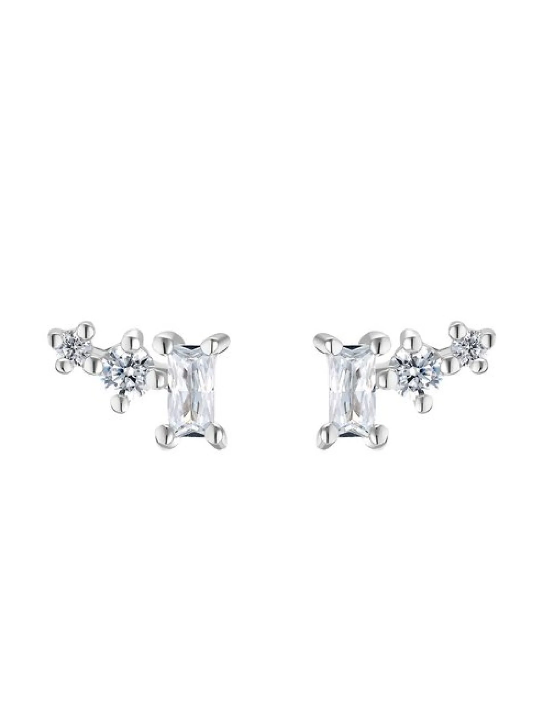 NOELANI Damen Ohrstecker in silber