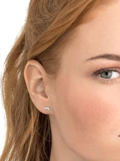 NOELANI Damen Ohrstecker in silber