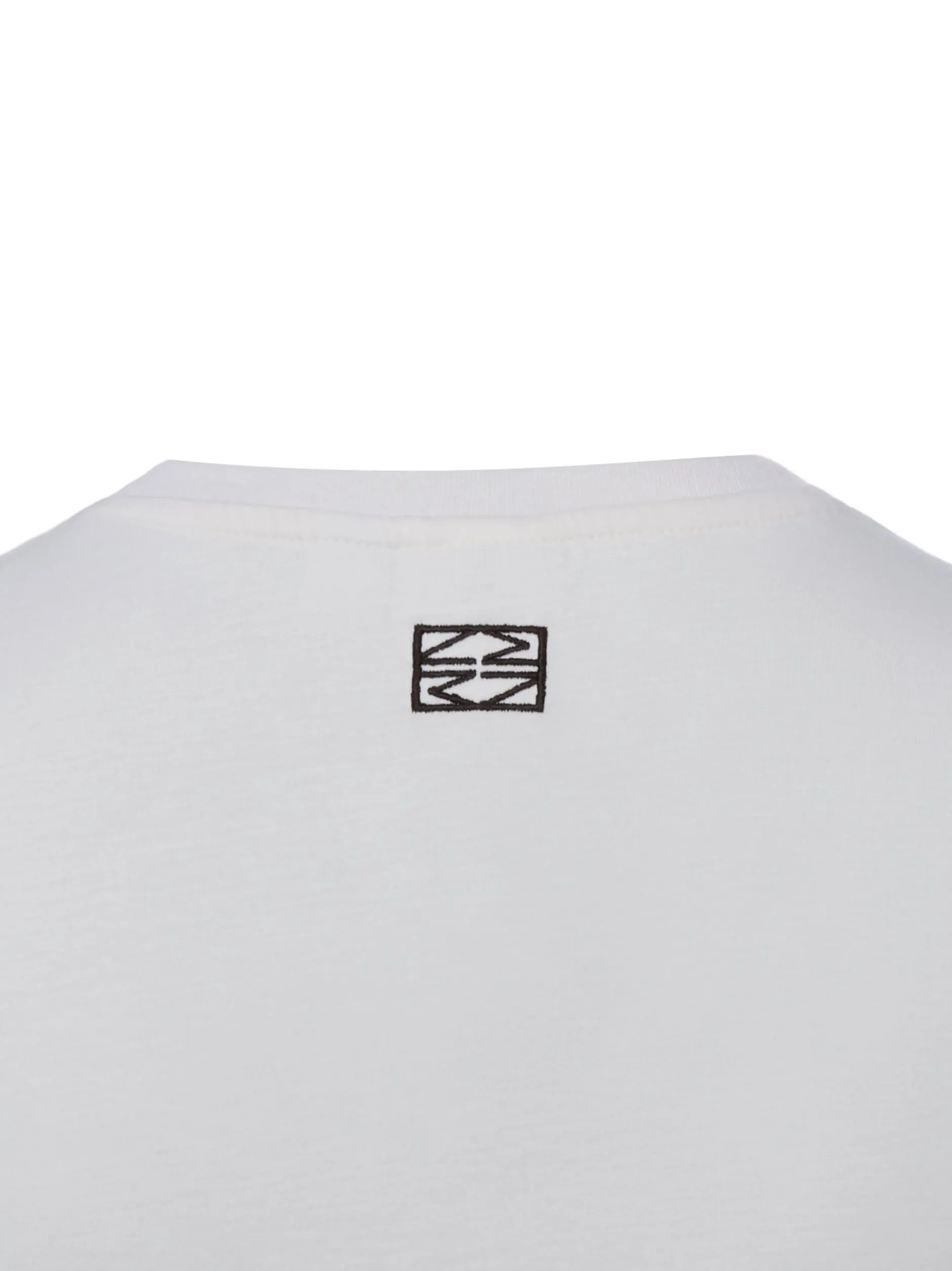 Noisy May Damen Shirt - NMLega in weiß - Ärmel: ohne Arm