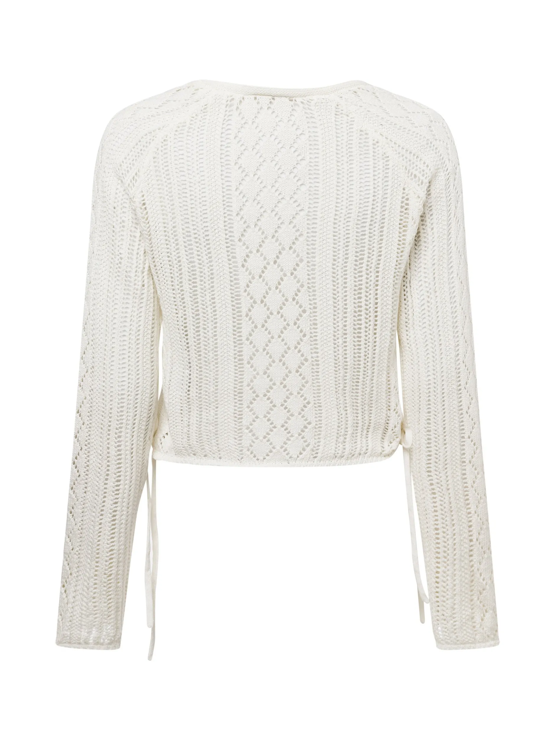 Noisy May Damen Strickpullover - NMLuna in ecru