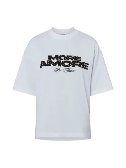 Noisy May Damen T-Shirt - NMCali in weiß schwarz