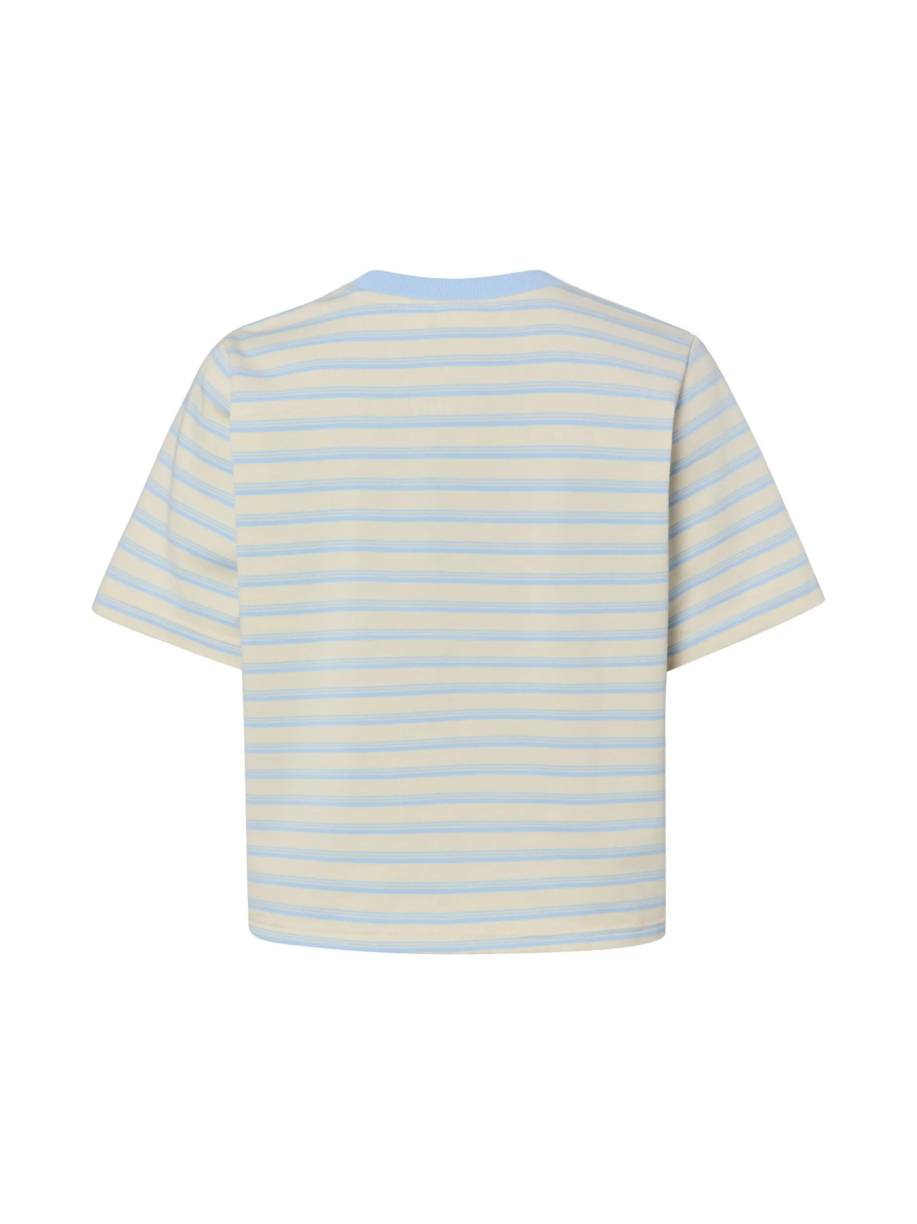 Noisy May Damen T-Shirt - NMEmber in vanille hellblau