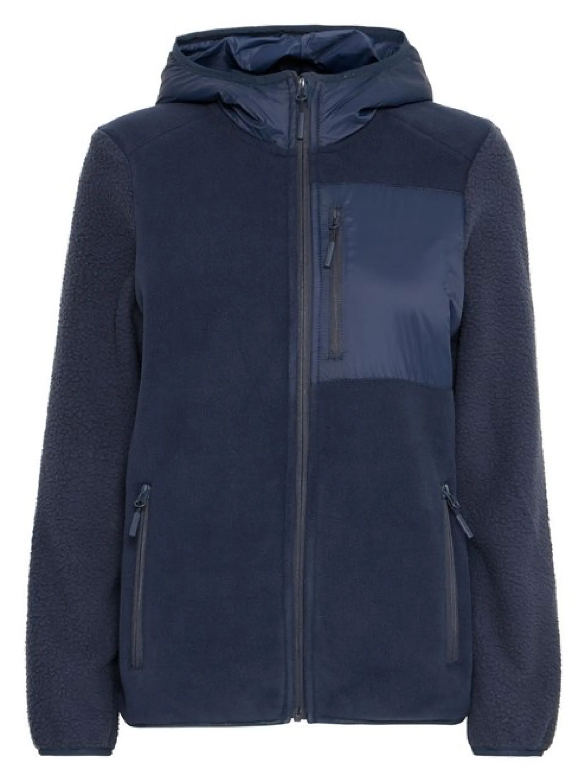 North Bend Damen Fleecejacke - NBMattea in marine