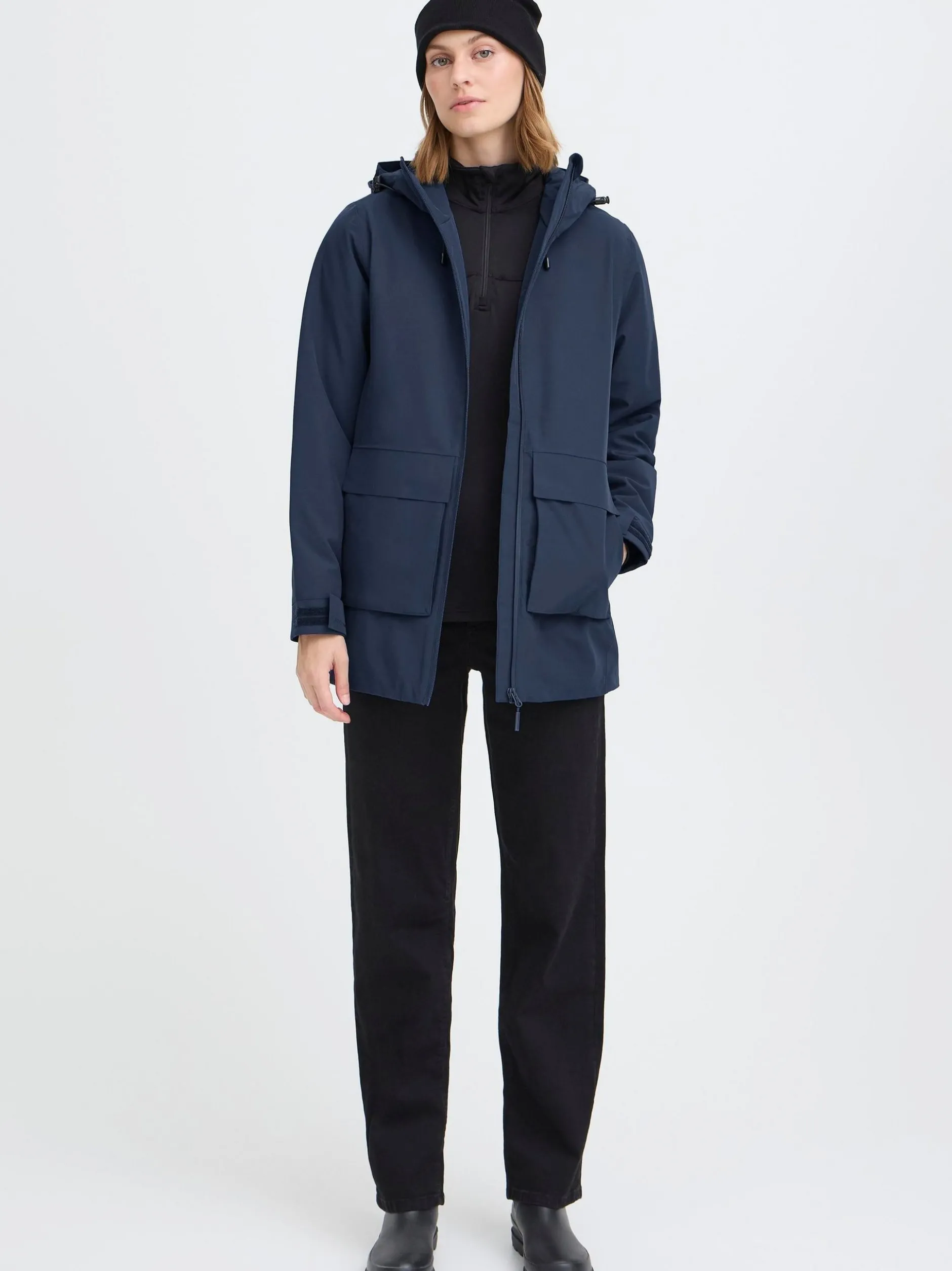 North Bend Damen Outdoorjacke - NBKarli in marine